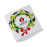 Holiday Theme Deluxe Adult Coloring Book & 8-Color Pencil Set (7"x7") - White Holiday Theme Deluxe Adult Coloring Book & 8-Color Pencil Set (7"x7") - White