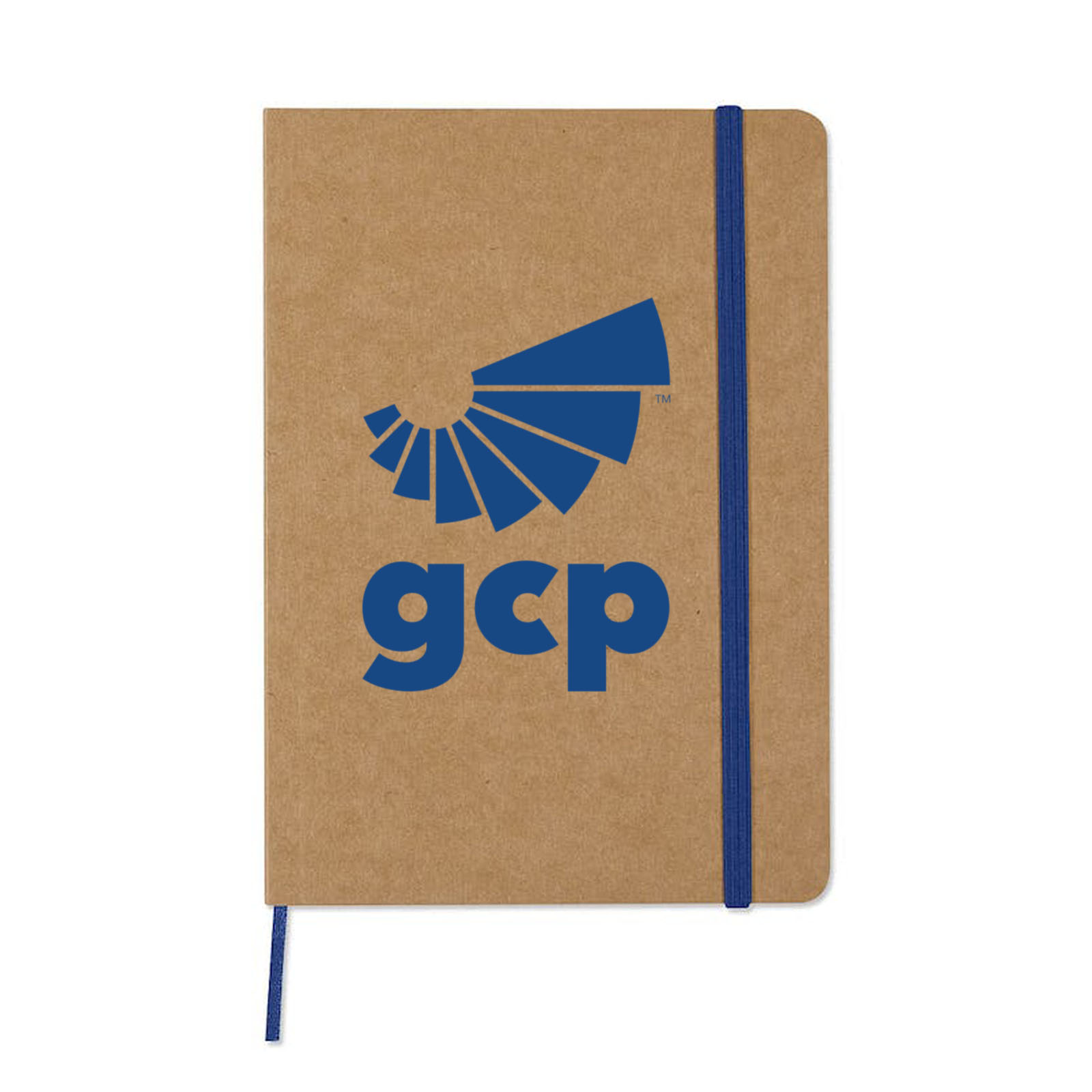 Eco Notebook with recycled paper and strap 1