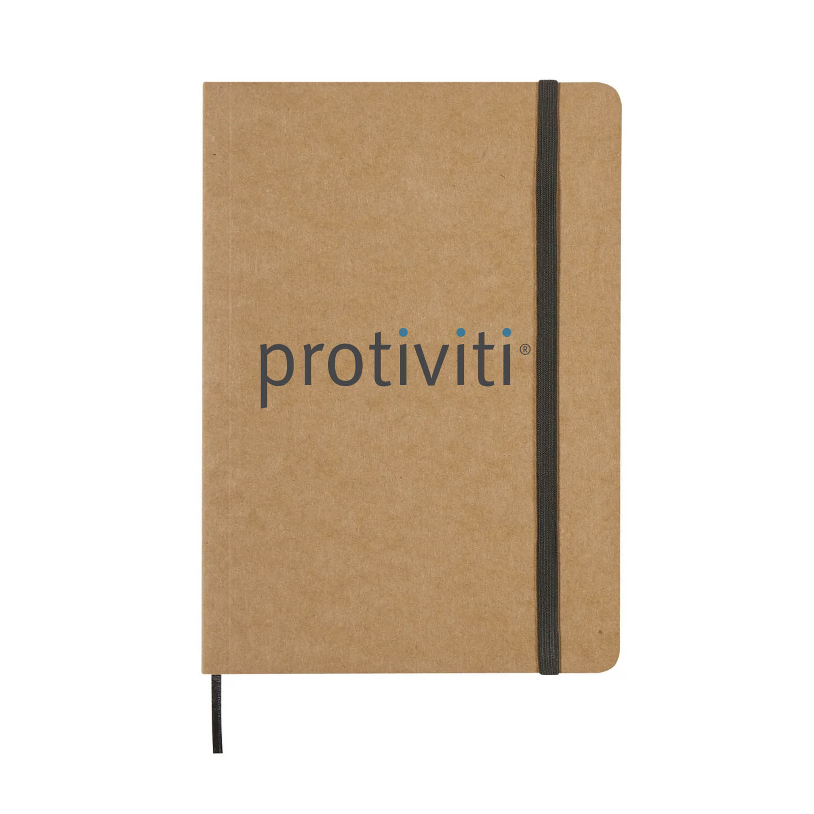 Eco Notebook with recycled paper and strap 1