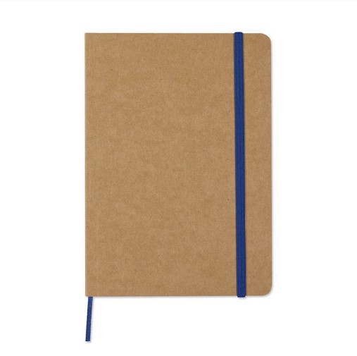 Eco Notebook with recycled paper and strap 1