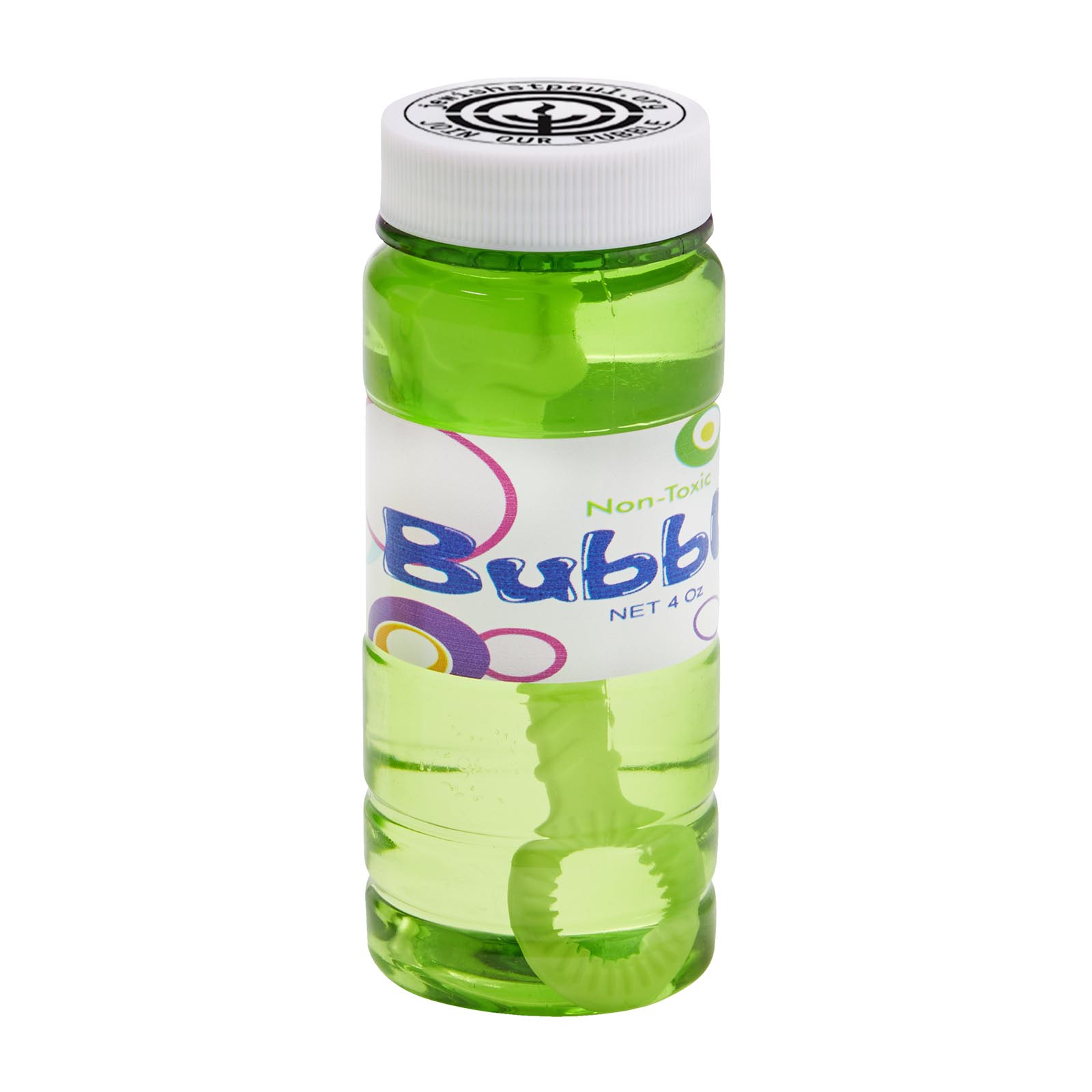 4 Oz. Translucent Bubbles w/Imprint on Cap 1