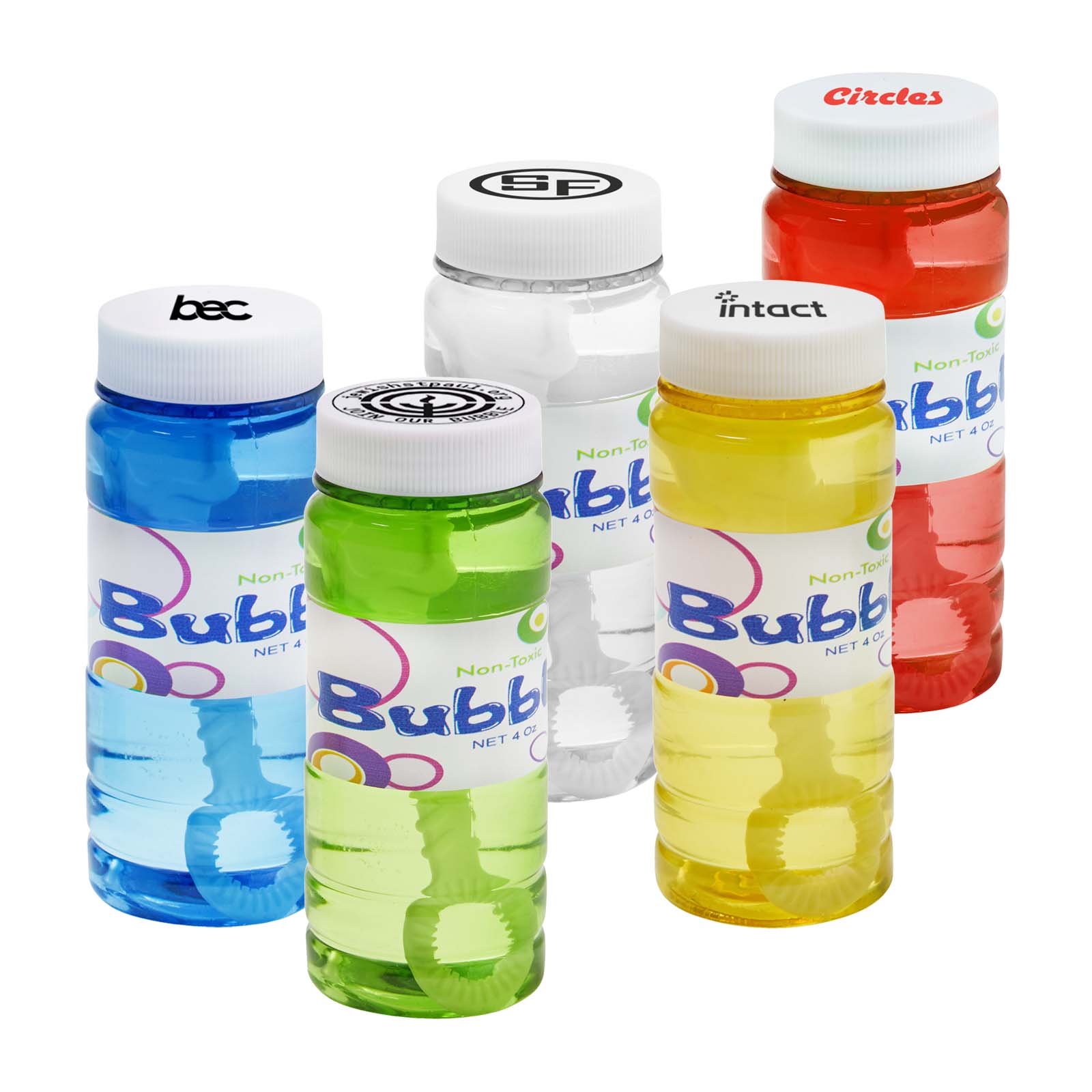 4 Oz. Translucent Bubbles w/Imprint on Cap 1