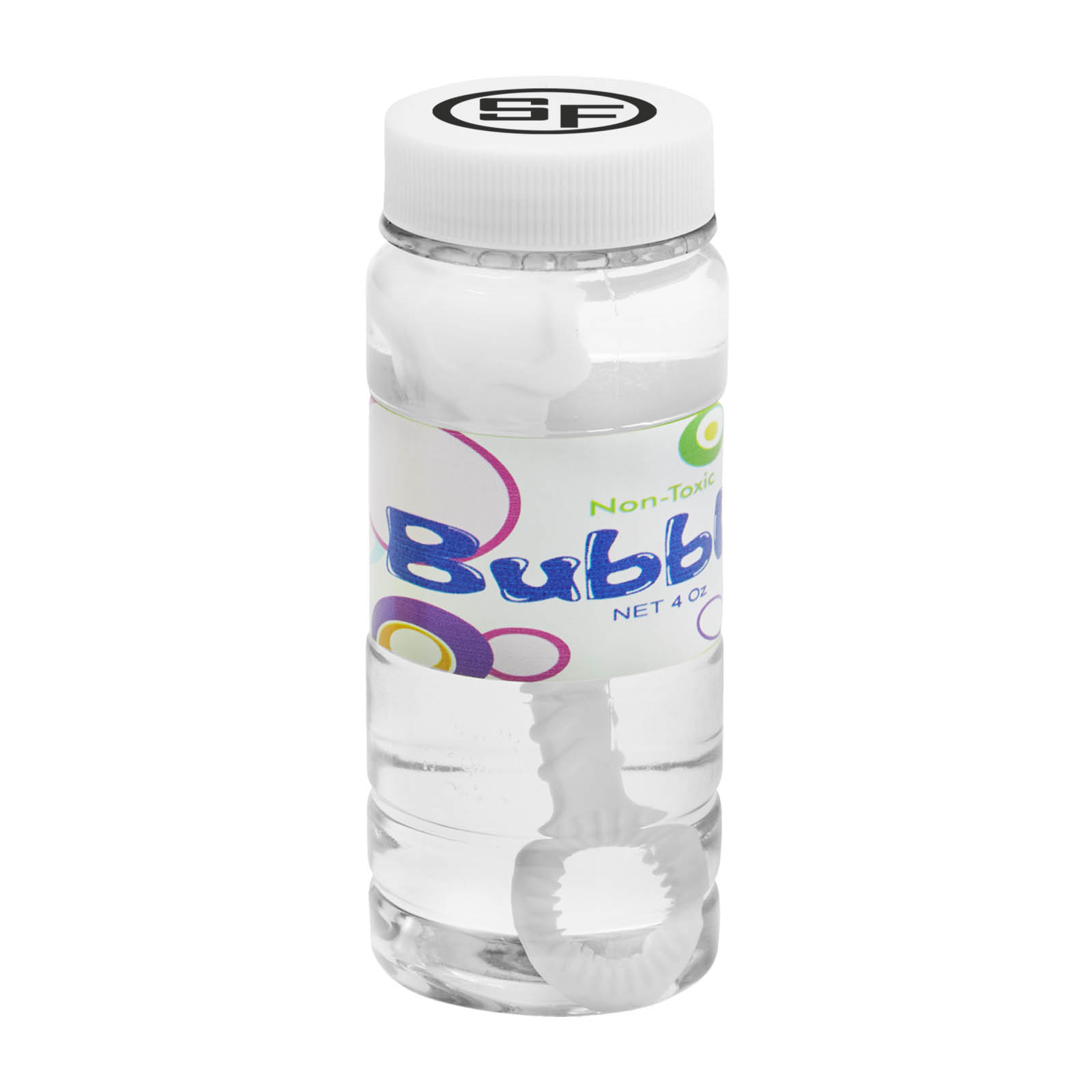 4 Oz. Translucent Bubbles w/Imprint on Cap 1