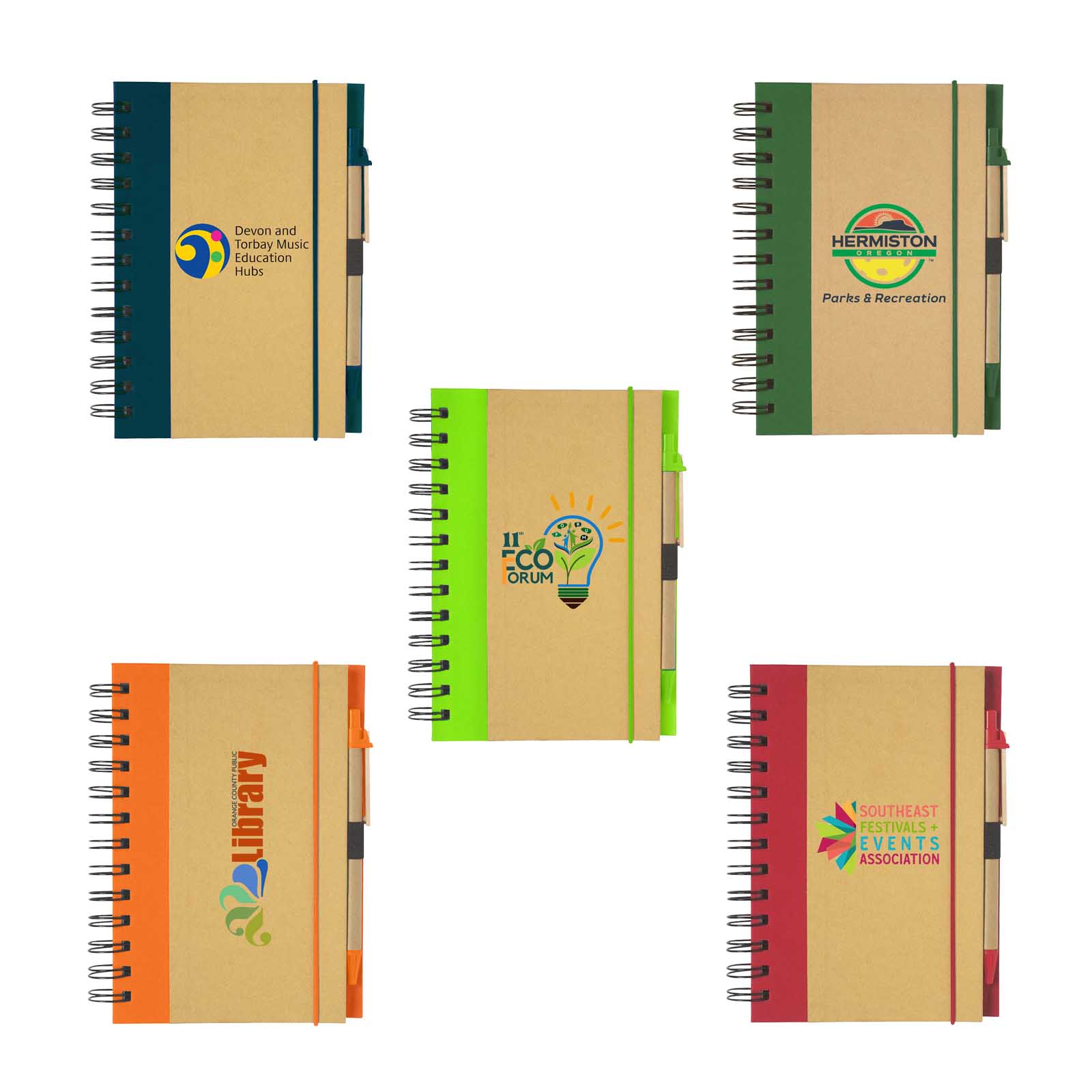 Jornikolor Eco-Inspired Hardcover Notebook & Pen 1