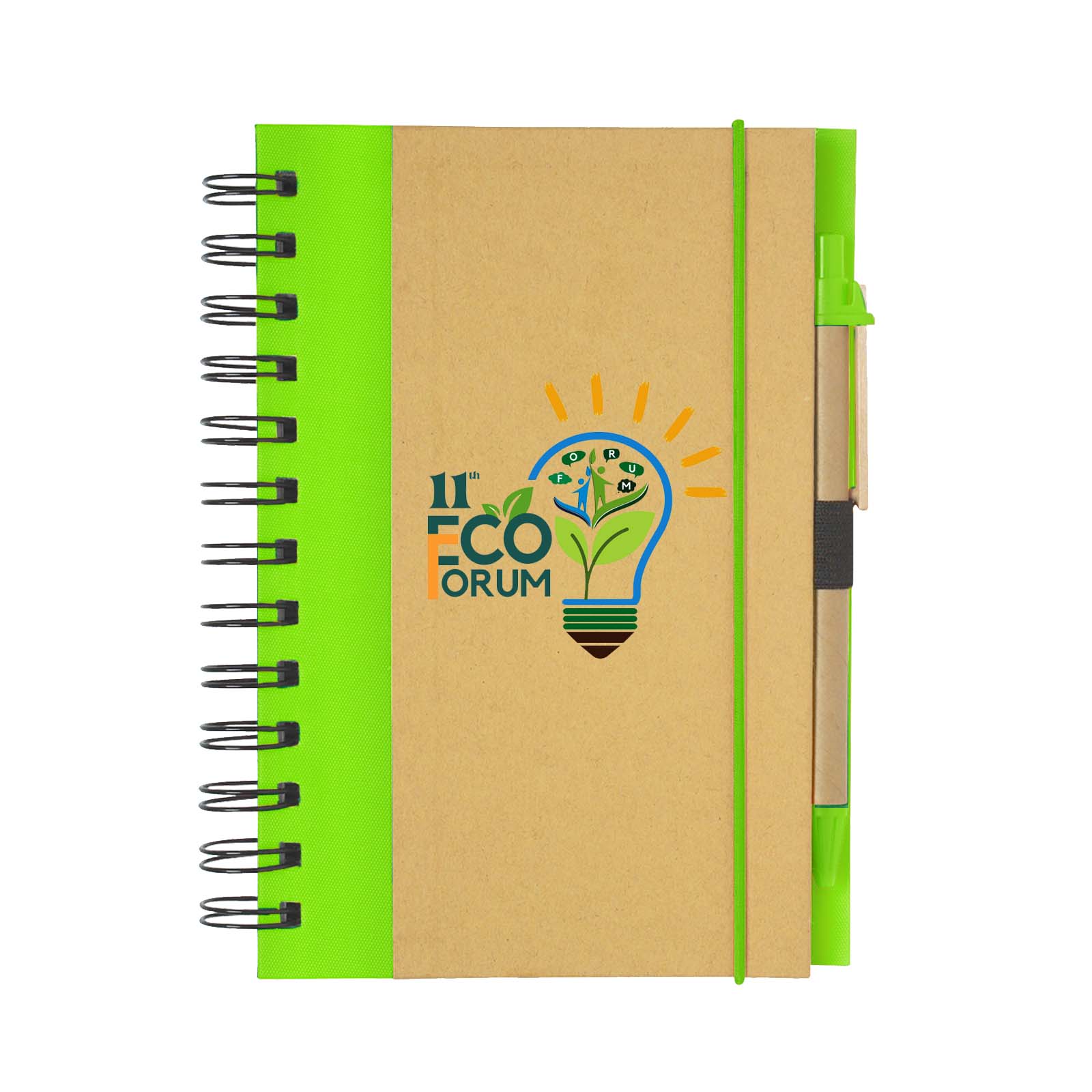 Jornikolor Eco-Inspired Hardcover Notebook & Pen 1