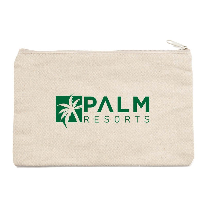 12 oz. Canvas Zippered Pouch 1 12 oz. Canvas Zippered Pouch 1