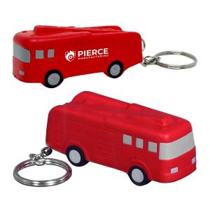 Fire Engine Stress Ball Keychain 1 Fire Engine Stress Ball Keychain 1