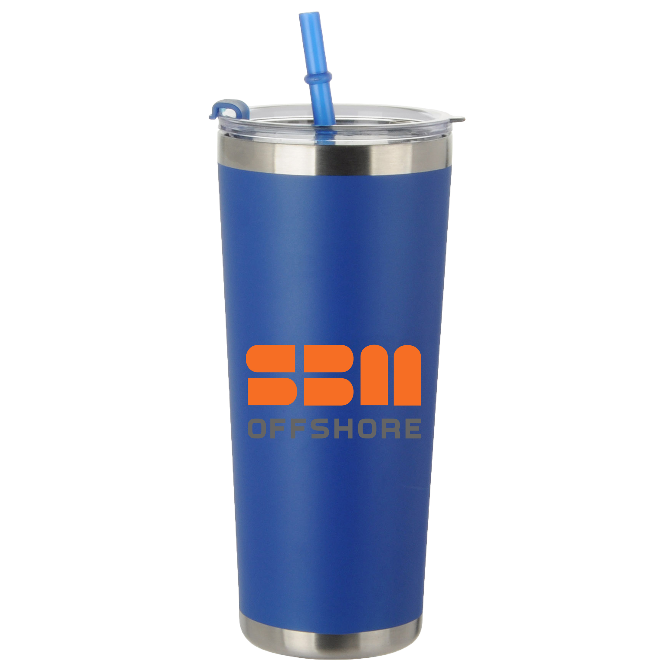 20 Oz. Stainless Steel Tumbler w/Straw 1