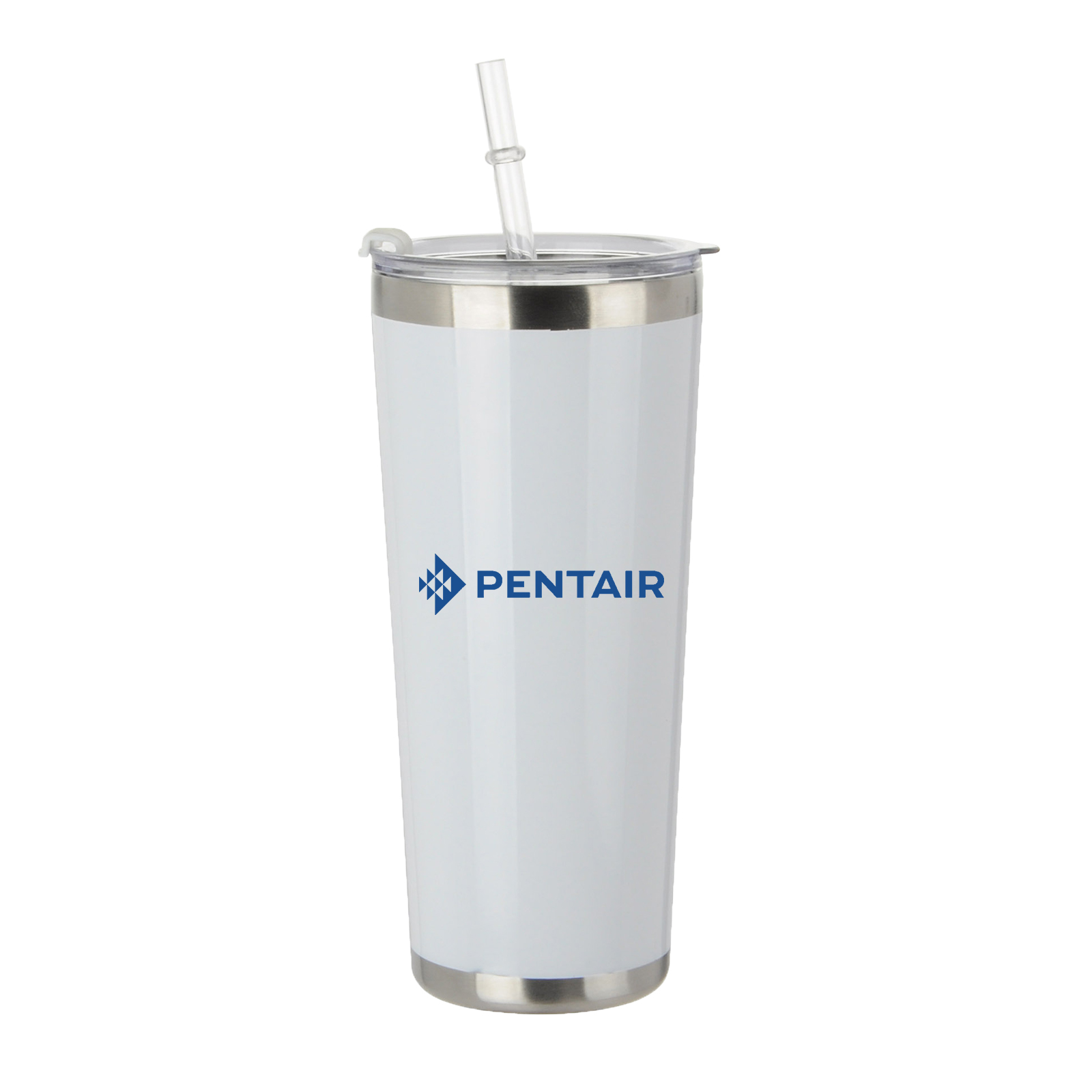 20 Oz. Stainless Steel Tumbler w/Straw 1