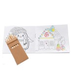 Holiday Kids Coloring Book & 6-Color Pencil Set To-Go 2 Holiday Kids Coloring Book & 6-Color Pencil Set To-Go 2