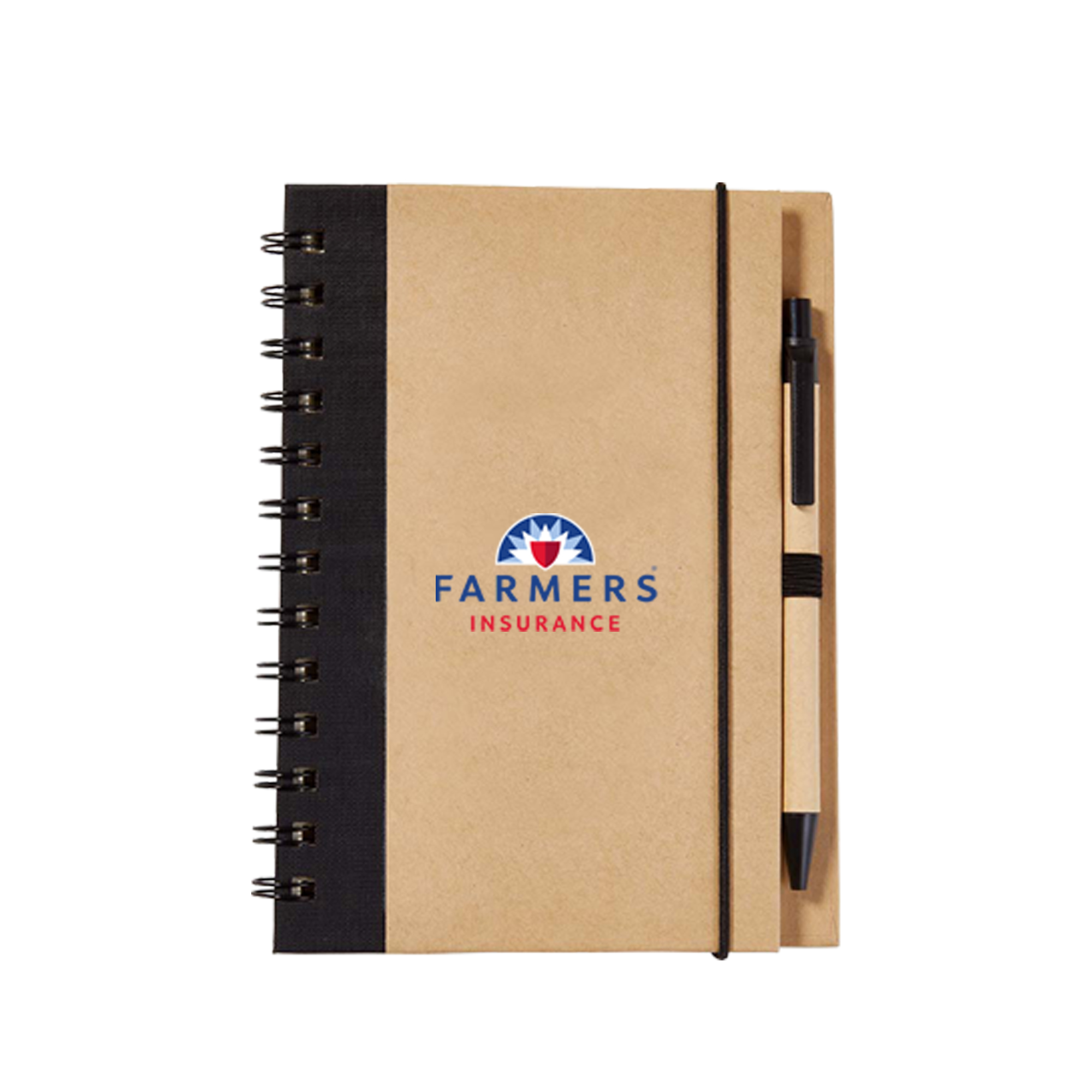 Eco Hardcover Journal & Pen (5"X7") 1
