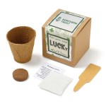 Growables Planter in Kraft Gift Box w/Seeds (Lucky 4 Leaf Clover) 1 Growables Planter in Kraft Gift Box w/Seeds (Lucky 4 Leaf Clover) 1