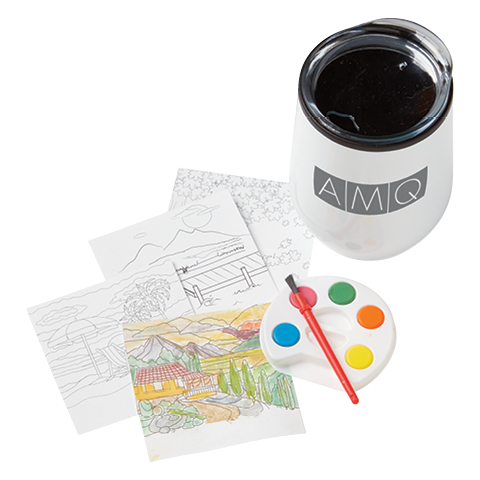 Adult Paint Set & Wine Tumbler 1