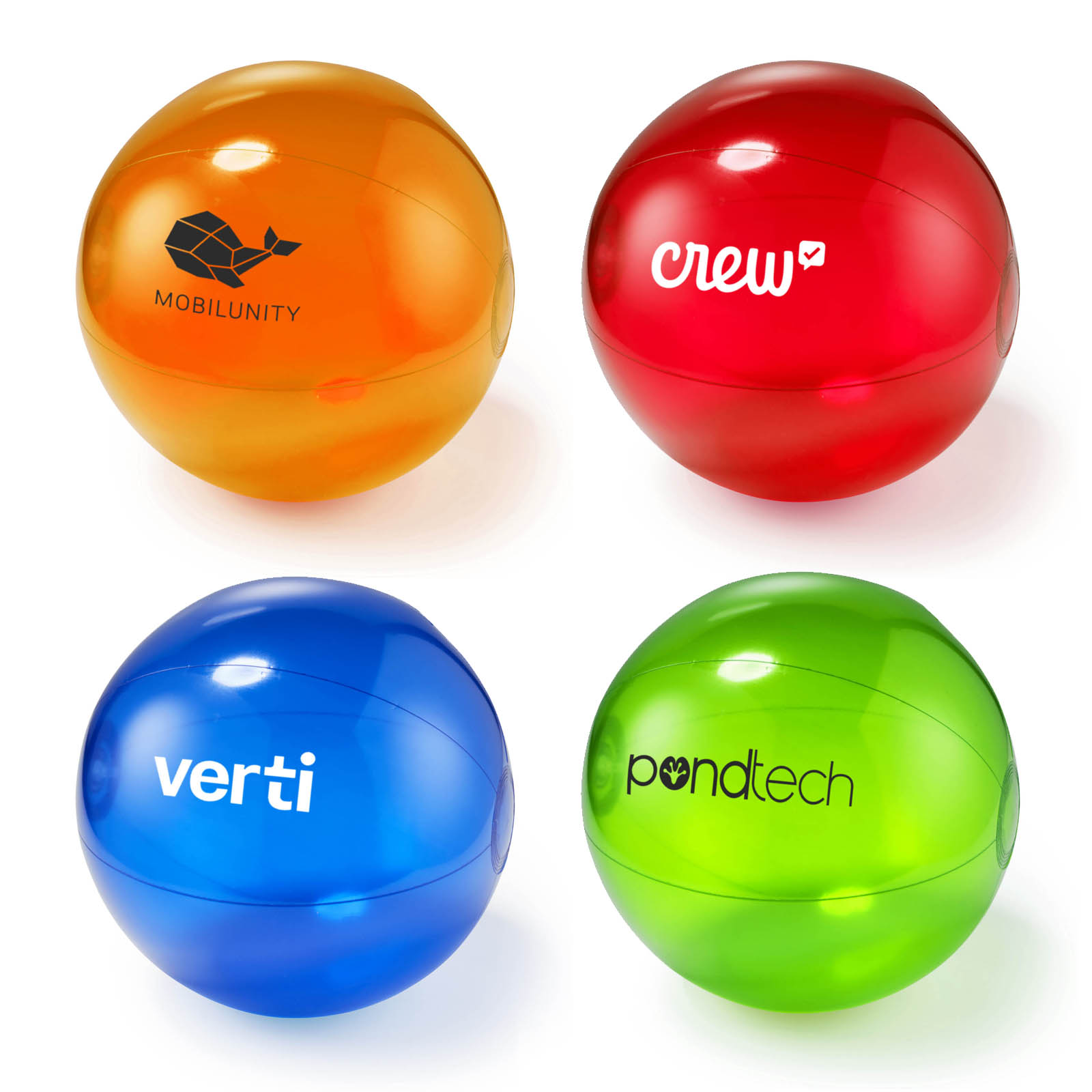 16" Transparent Beach Ball 1