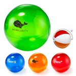16" Transparent Beach Ball 1 16" Transparent Beach Ball 1
