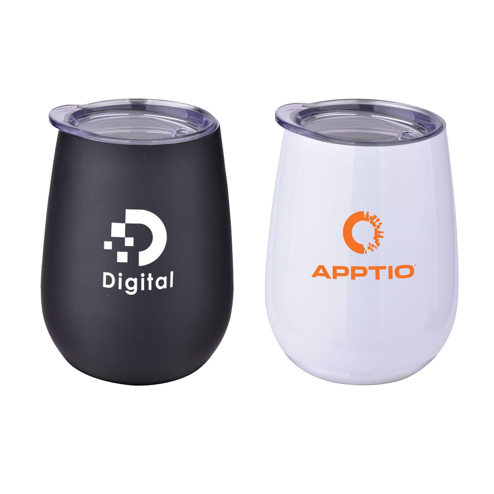 10 Oz. Stainless Steel Lined Vacuum Wine Tumbler 1