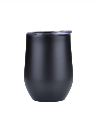 10 Oz. Stainless Steel Lined Vacuum Wine Tumbler 1