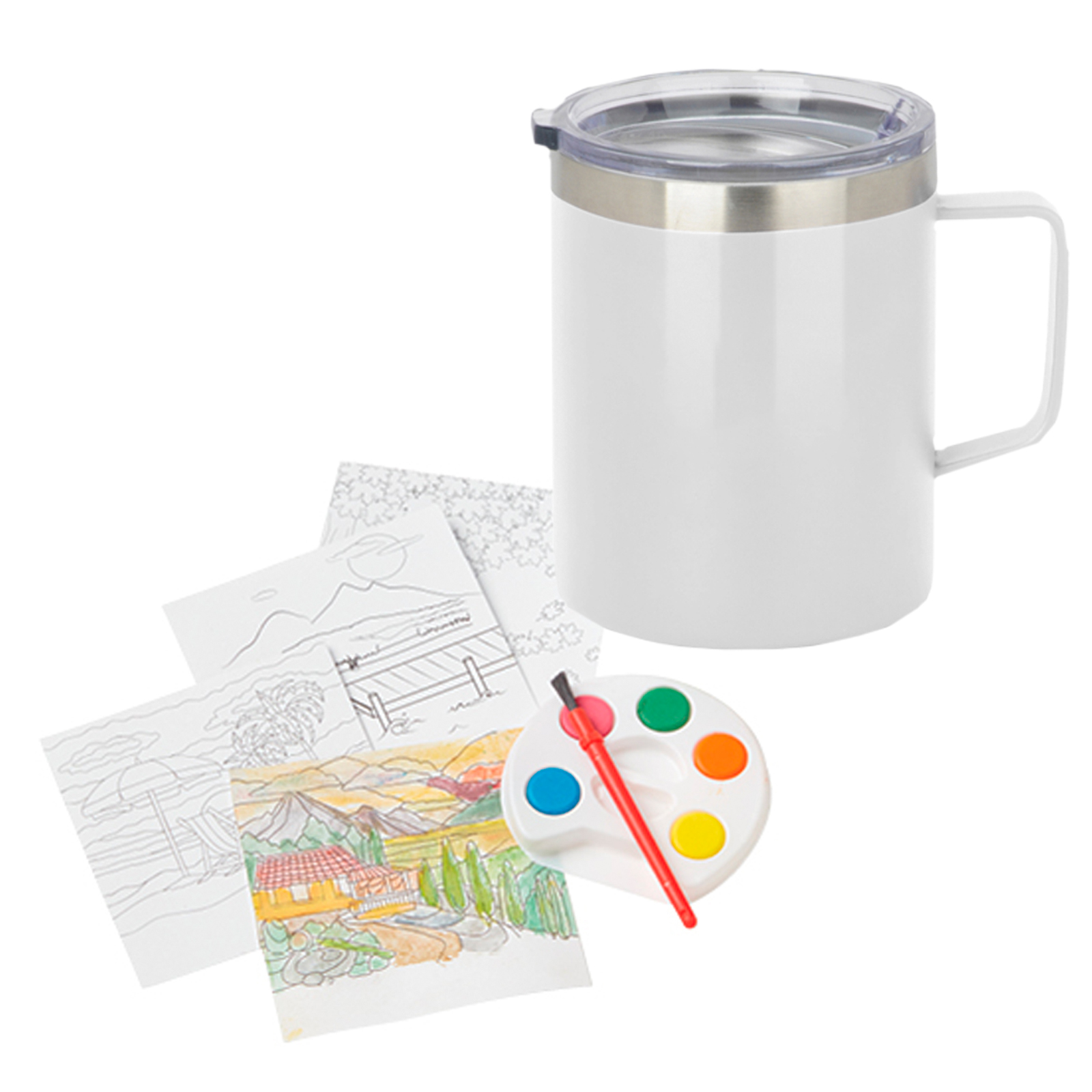Adult Paint Set & Coffee Mug 1
