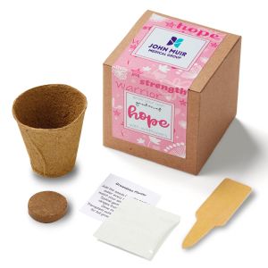 Garden of Hope Planter in Kraft Gift Box (Pink) 1 Garden of Hope Planter in Kraft Gift Box (Pink) 1