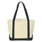 Medium 24 oz. Recycled Cotton Canvas Bag 2 Medium 24 oz. Recycled Cotton Canvas Bag 2
