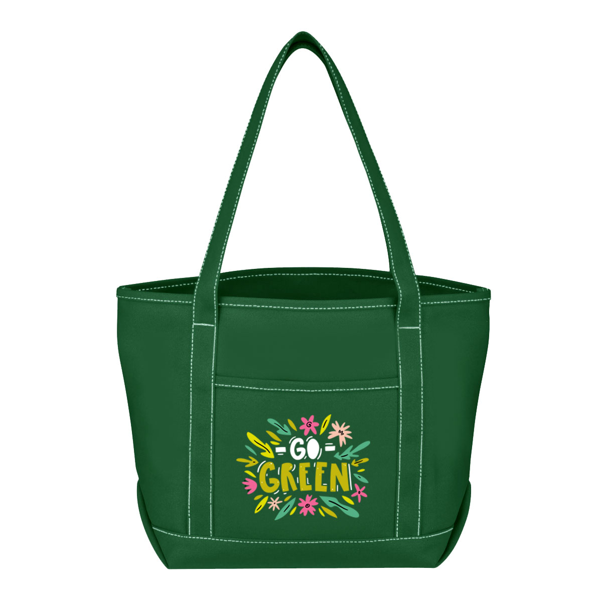 Full Color Medium Starboard 24 oz. Cotton Canvas Bag 1