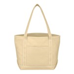 Full Color Medium Starboard 24 oz. Cotton Canvas Bag - Natural Beige Full Color Medium Starboard 24 oz. Cotton Canvas Bag - Natural Beige