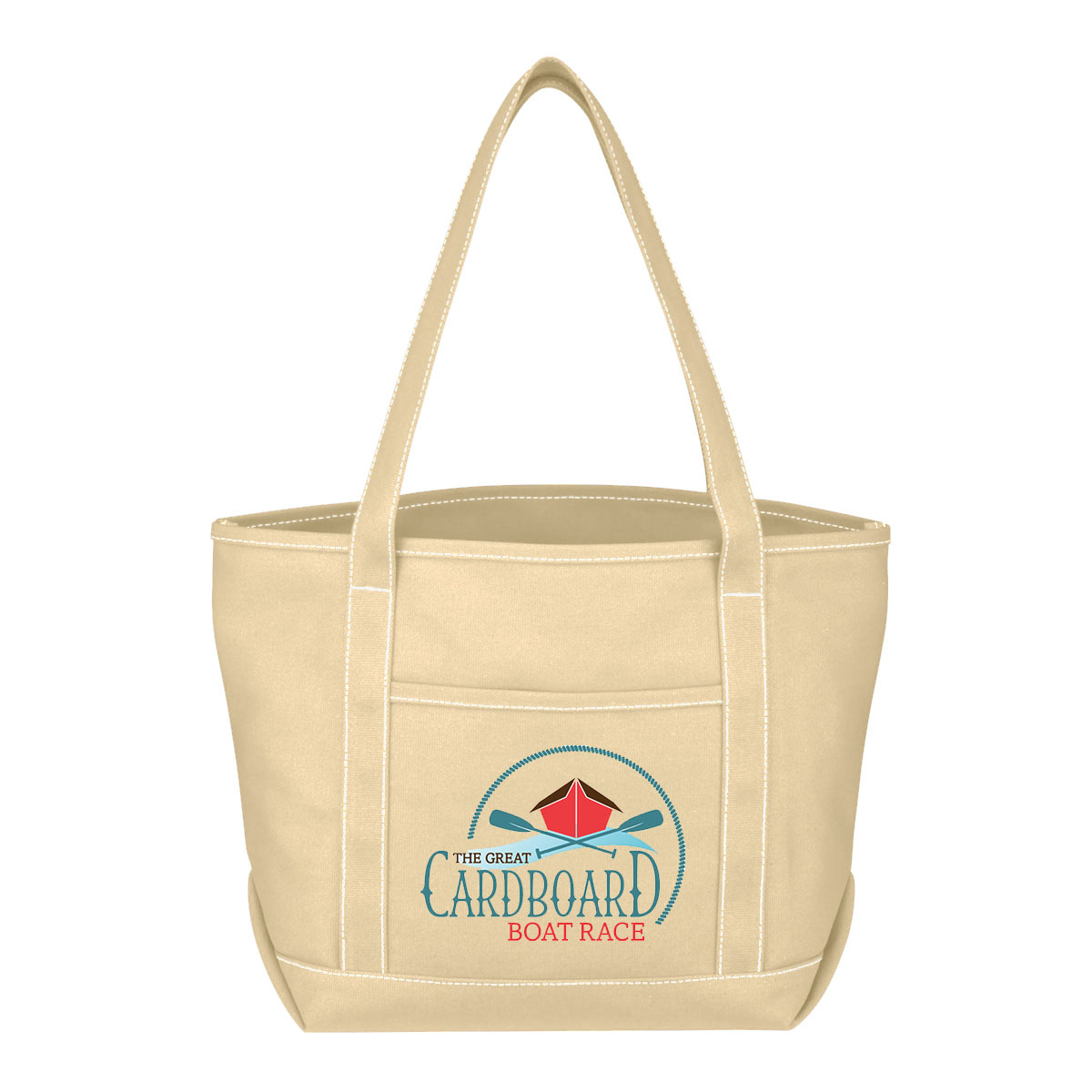Full Color Medium Starboard 24 oz. Cotton Canvas Bag 1