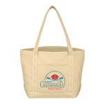 Full Color Medium Starboard 24 oz. Cotton Canvas Bag - Natural Beige Full Color Medium Starboard 24 oz. Cotton Canvas Bag - Natural Beige