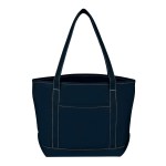 Full Color Medium Starboard 24 oz. Cotton Canvas Bag - Navy Blue Full Color Medium Starboard 24 oz. Cotton Canvas Bag - Navy Blue