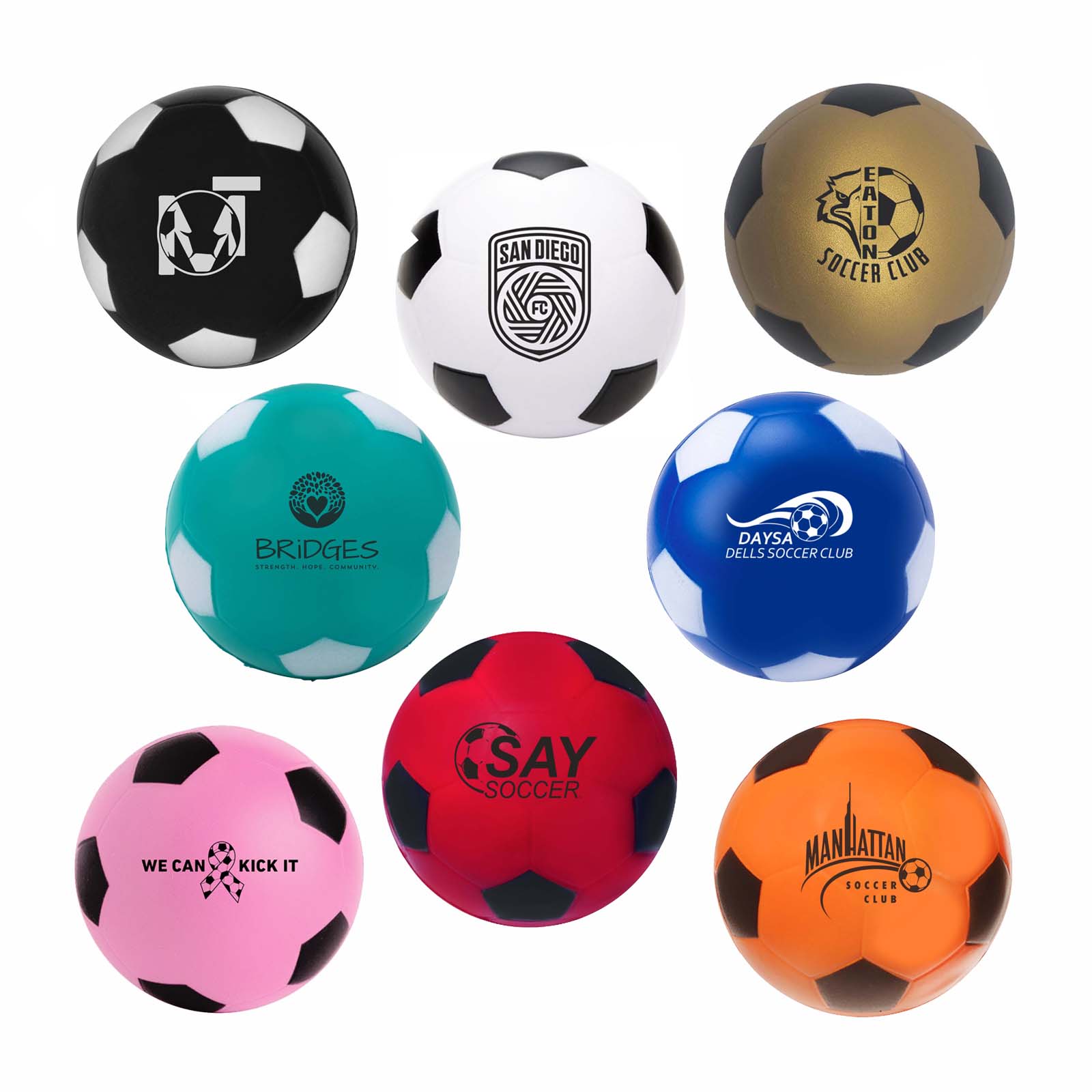 2?" Soccer Ball Stress Reliever 1