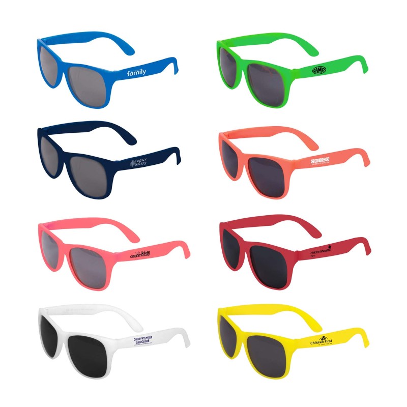Kids Single Color Matte Sunglasses 1 Kids Single Color Matte Sunglasses 1