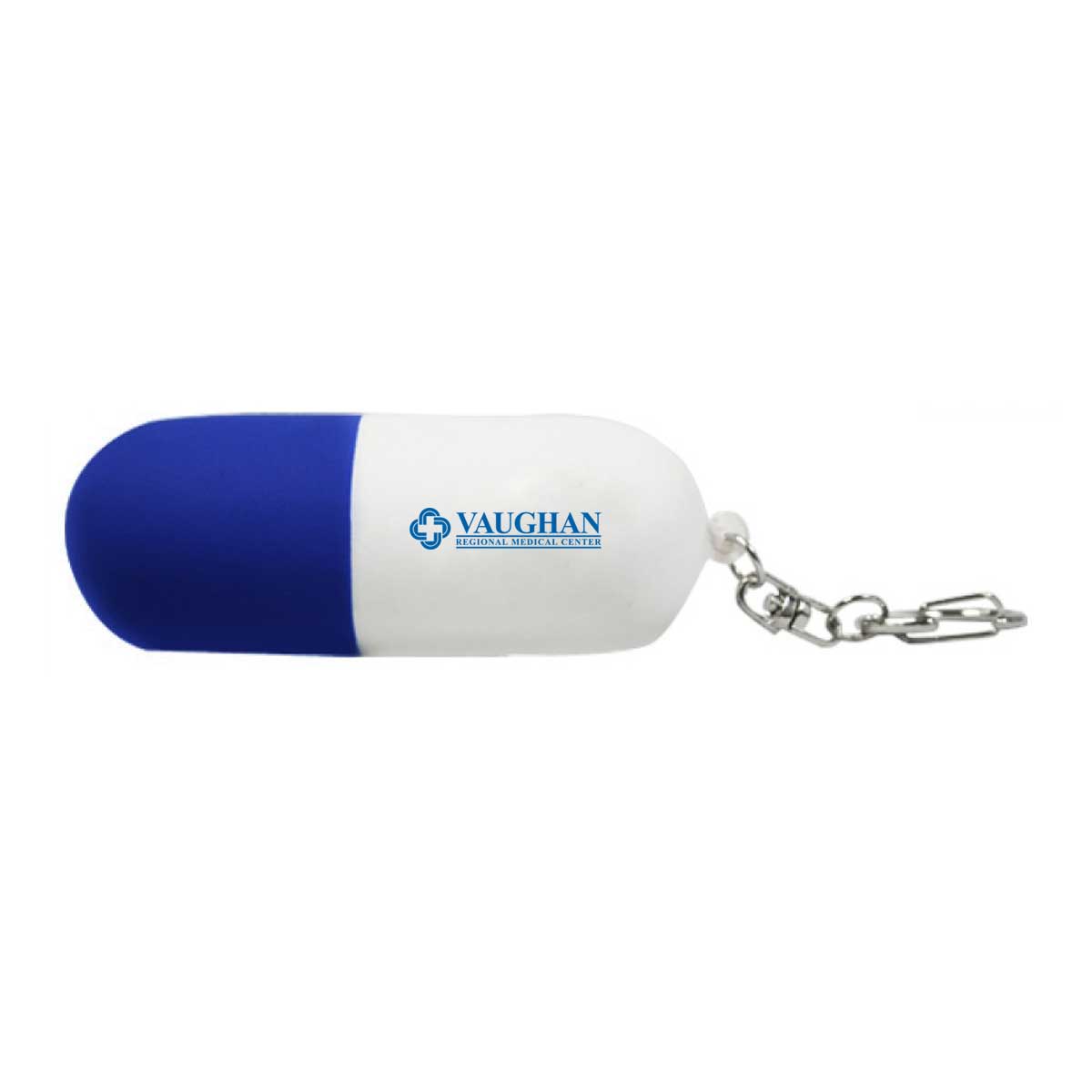 Pill Capsule Stress Ball Keychain 1