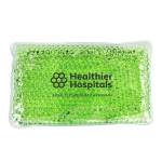 Large Rectangle Hot/Cold Gel Pack - Green Logo Large Rectangle Hot/Cold Gel Pack - Green Logo