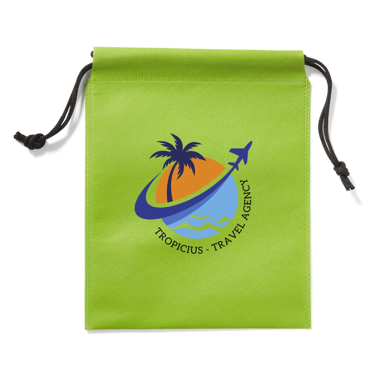 Full Color Non Woven Drawstring Pouch 1