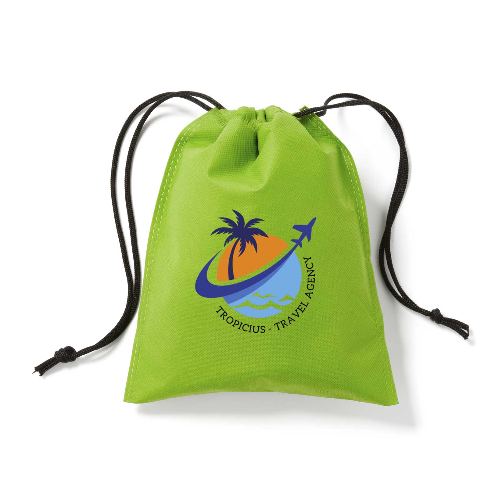 Full Color Non Woven Drawstring Pouch 1