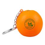 Orange Stress Ball Keychain - Orange Logo Orange Stress Ball Keychain - Orange Logo