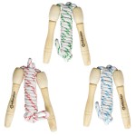 7" Jump Rope w/Wooden Handle 1 7" Jump Rope w/Wooden Handle 1