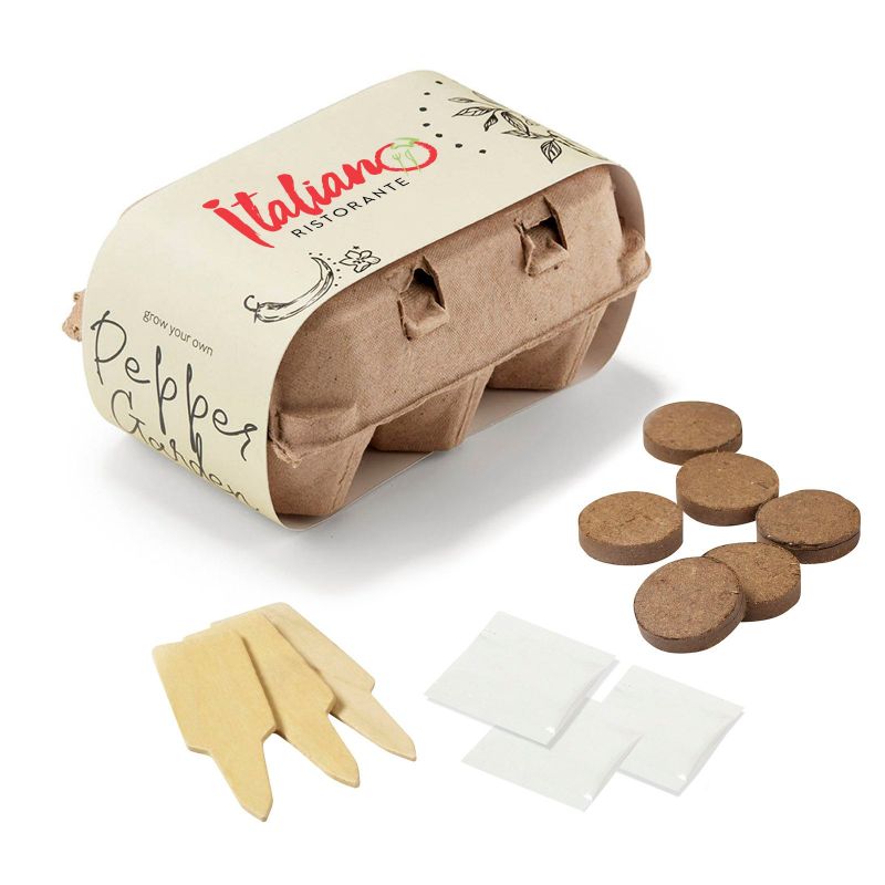 Grow Your Own Pepper Garden Kit 1 Grow Your Own Pepper Garden Kit 1