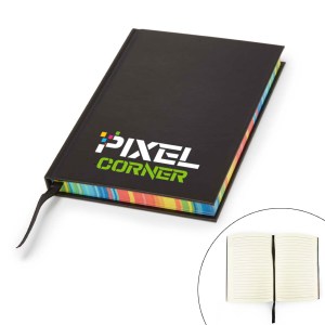 Jornikolor Spectrum Notebook w/Rainbow Edge Pages 1 Jornikolor Spectrum Notebook w/Rainbow Edge Pages 1