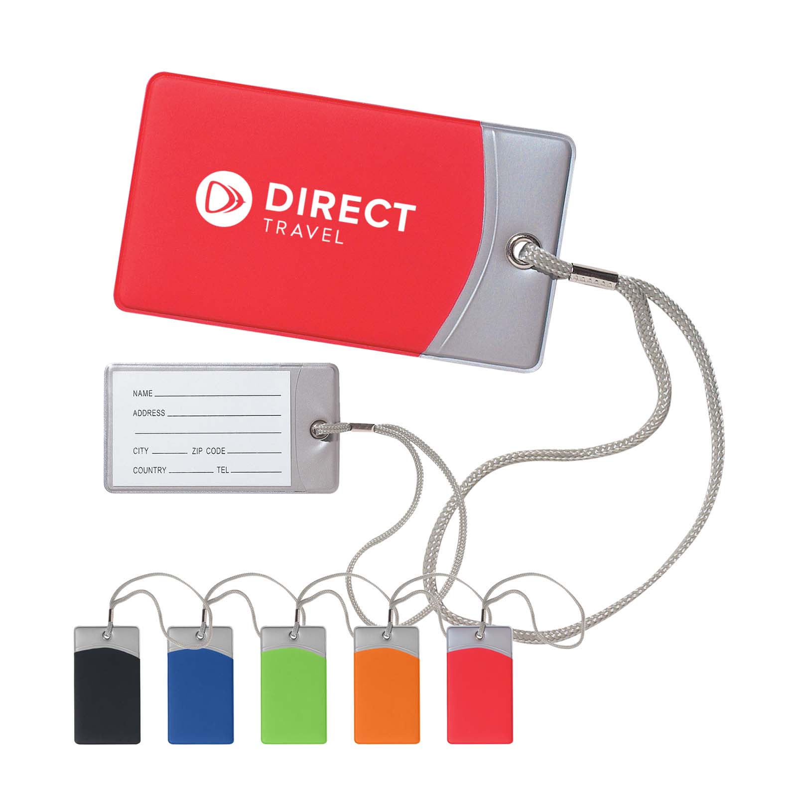 Two Tone Luggage Tag 1