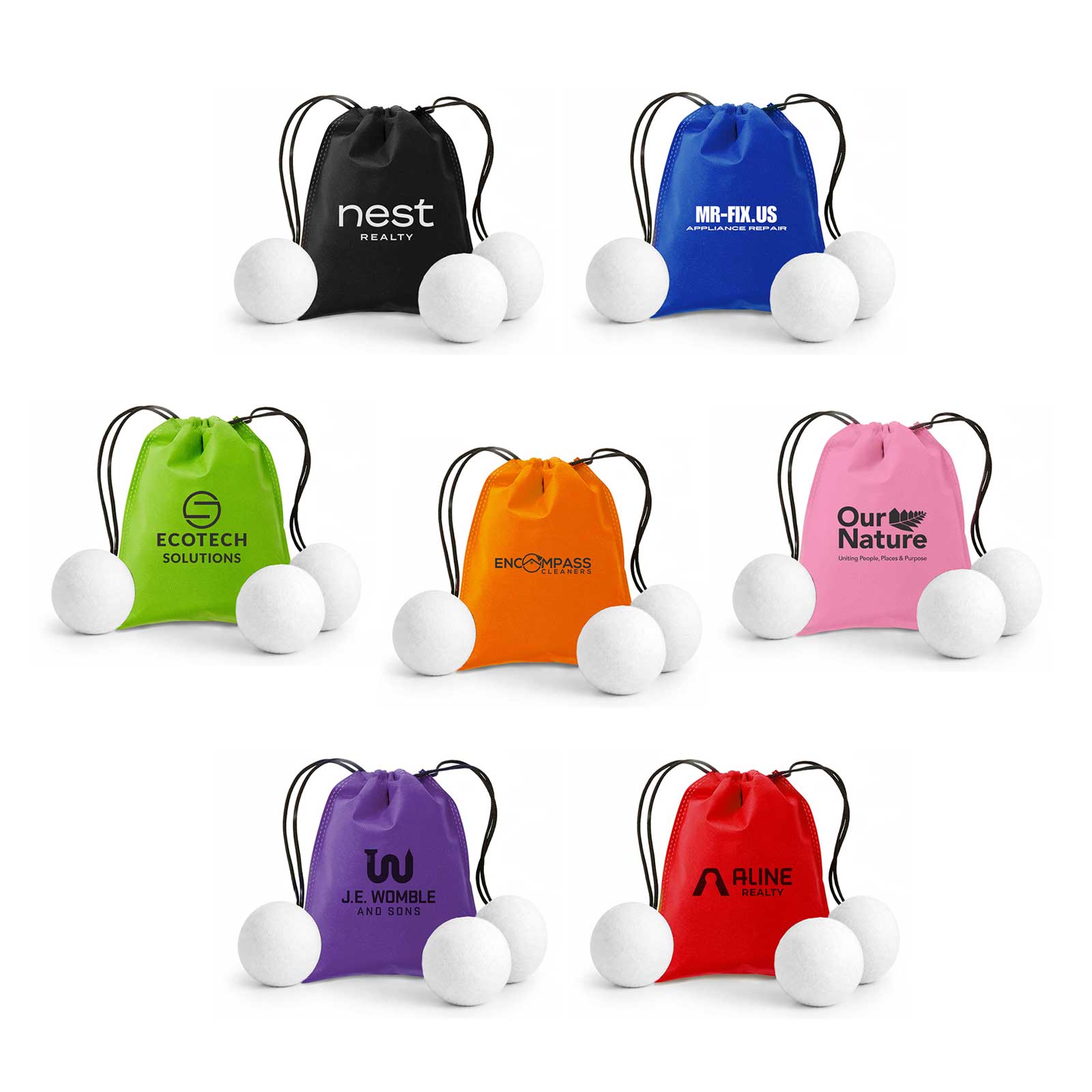 100% Pure New Zealand Wool Dryer Balls 1
