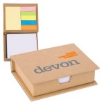 Eco-Recycled Memo Case w/Sticky Notes 1 Eco-Recycled Memo Case w/Sticky Notes 1