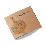 Holiday Theme Adult Coloring Book & 6-Color Pencil Set To-Go - Natural Kraft Brown Holiday Theme Adult Coloring Book & 6-Color Pencil Set To-Go - Natural Kraft Brown