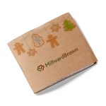 Holiday Theme Adult Coloring Book & 6-Color Pencil Set To-Go - Natural Kraft Brown Holiday Theme Adult Coloring Book & 6-Color Pencil Set To-Go - Natural Kraft Brown