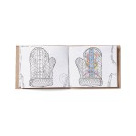 Holiday Theme Adult Coloring Book & 6-Color Pencil Set To-Go - Kraft Brown Blank Interior View Holiday Theme Adult Coloring Book & 6-Color Pencil Set To-Go - Kraft Brown Blank Interior View