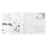Inspirational Coloring Book - White Blank Interior View Inspirational Coloring Book - White Blank Interior View