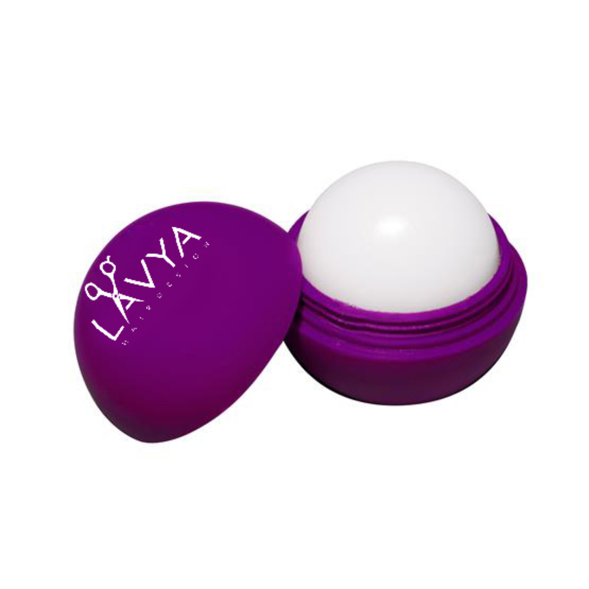 Round Matte Vanilla Scent Lip Balm 1