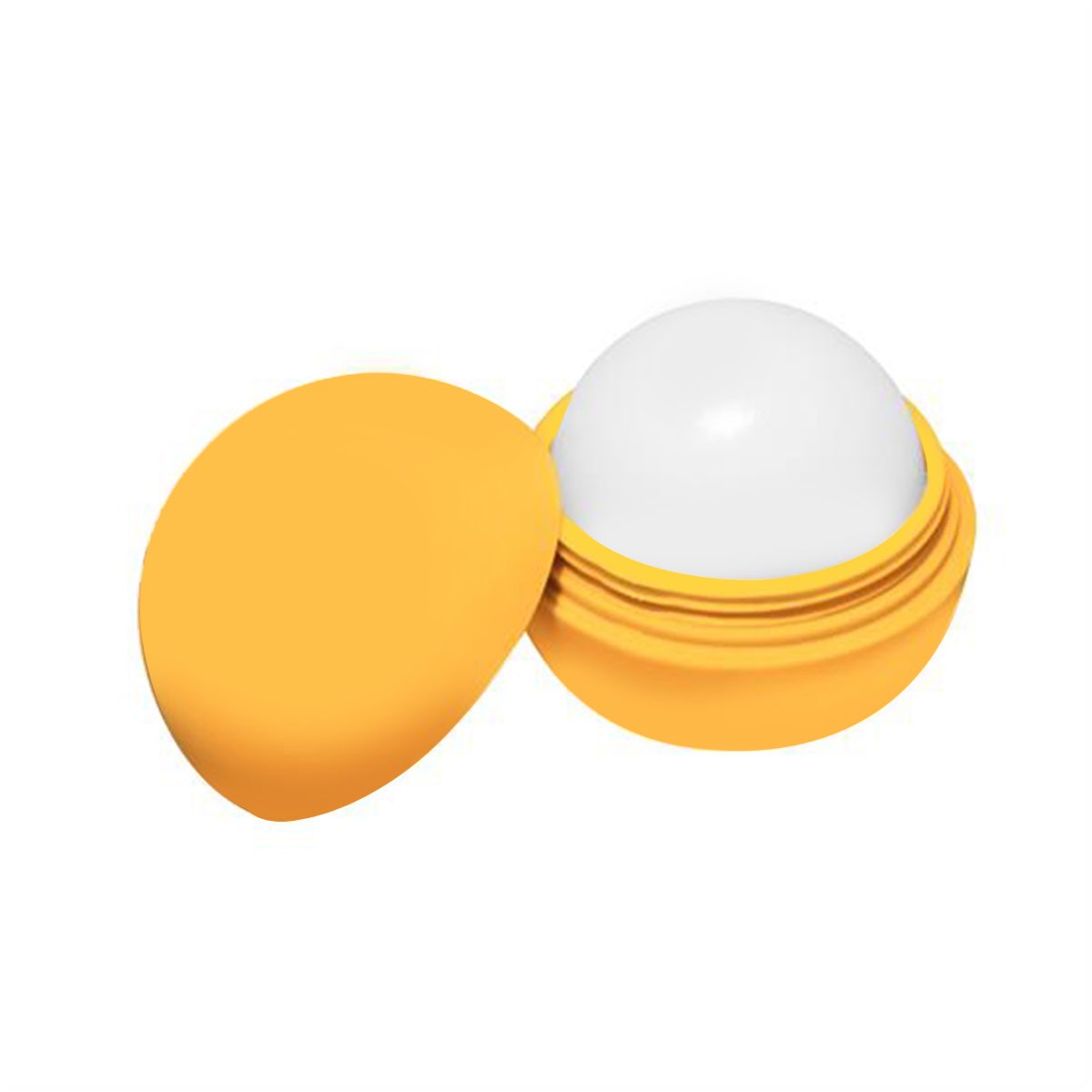 Round Matte Vanilla Scent Lip Balm 1