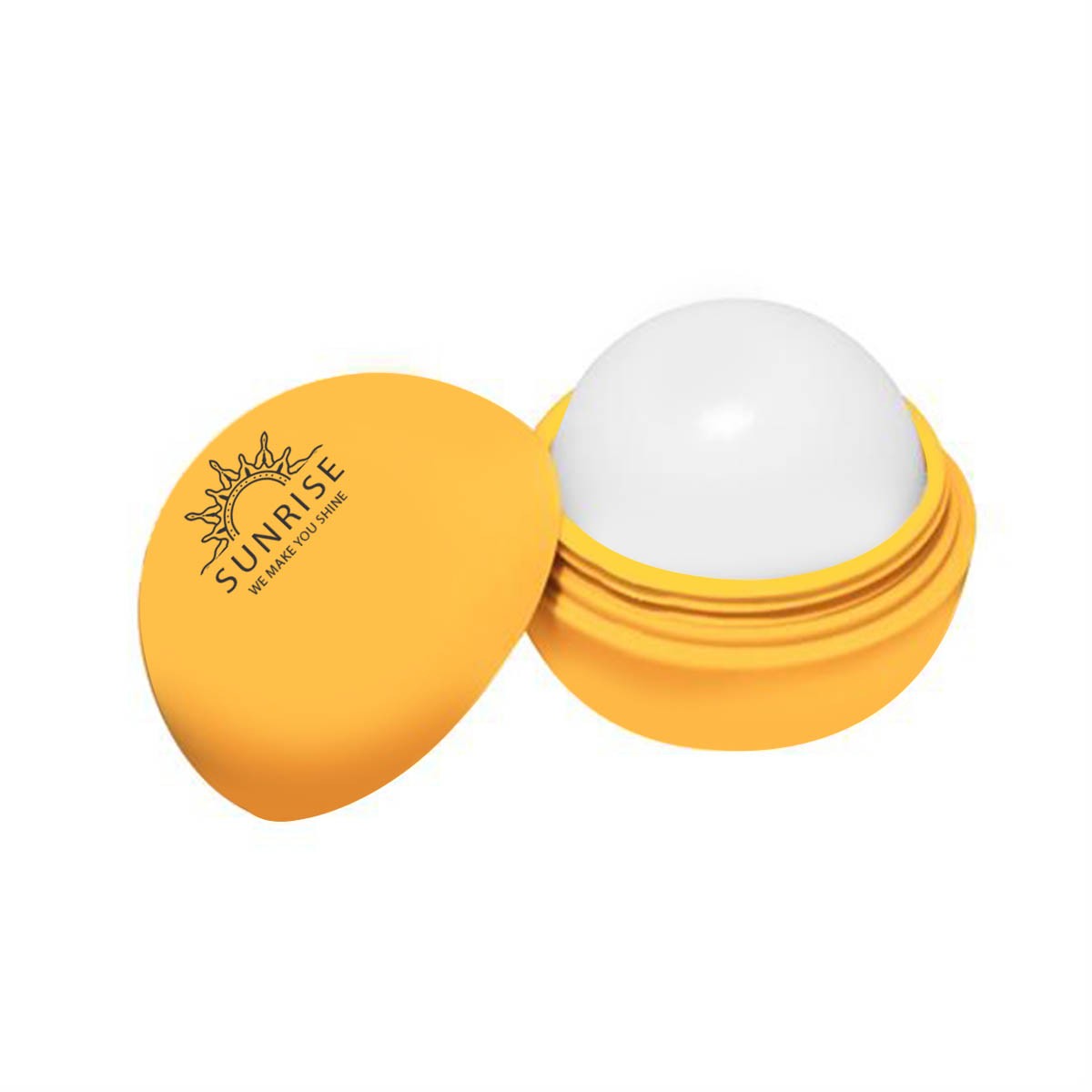 Round Matte Vanilla Scent Lip Balm 1