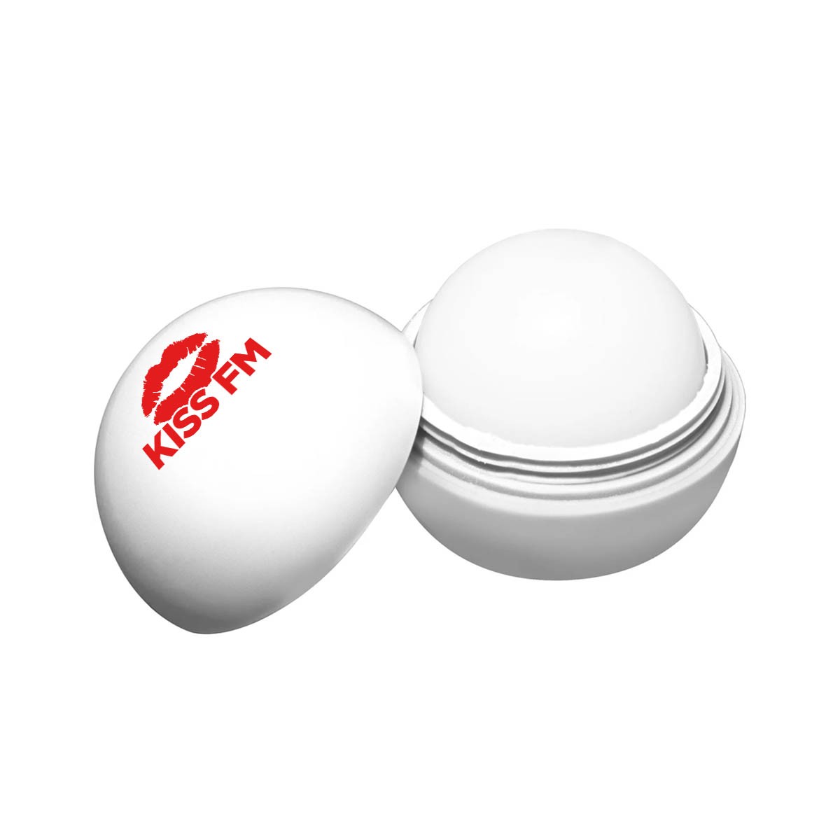 Round Matte Vanilla Scent Lip Balm 1